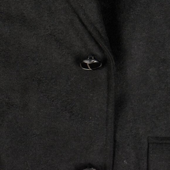 Pioneer Wear Blazer Mens 42R Black Felt Western Two Button Vented Made In USA - Picture 4 of 15